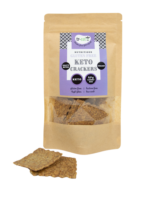 Treat Crackers keto glutenvrij 60.00 Gram