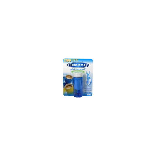 Hermesetas Zoetjes sweetener tablets in a blister pack, sugar substitute for baking and beverages, manufactured by Hermesetas.
