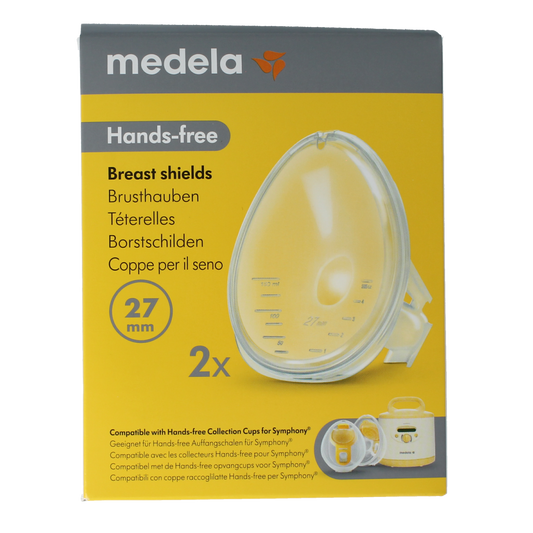 Medela Handsfree borstschild Symphony 27mm 1.00 Stuks
