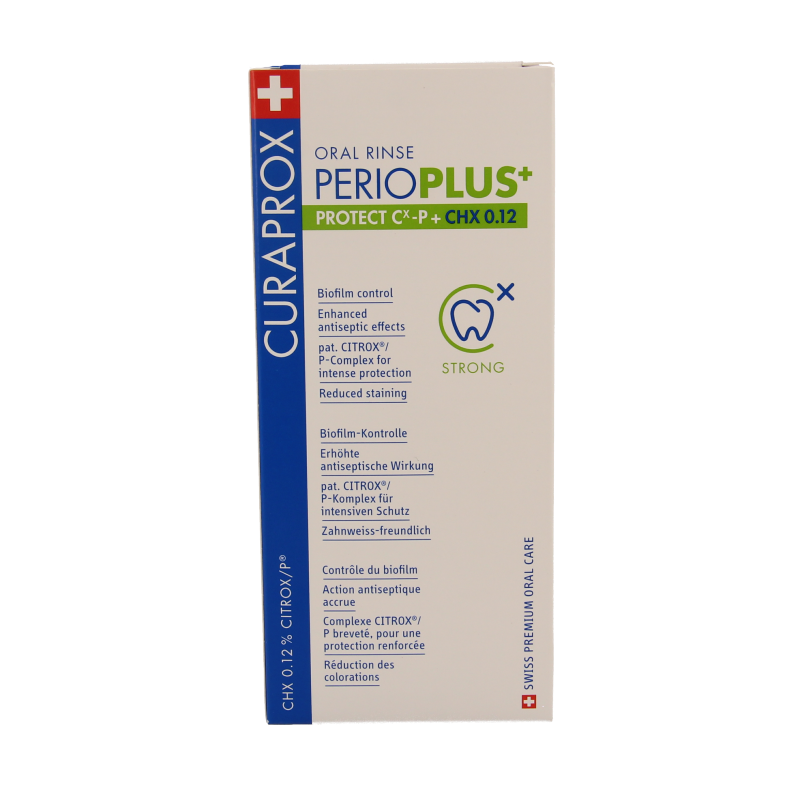 Curaprox Perio plus+ protect CHX 0.12 mondspoeling 200 Milliliter