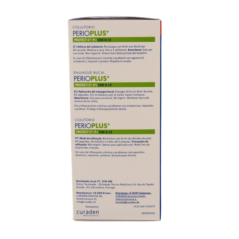 Curaprox Perio plus+ protect CHX 0.12 mondspoeling 200 Milliliter