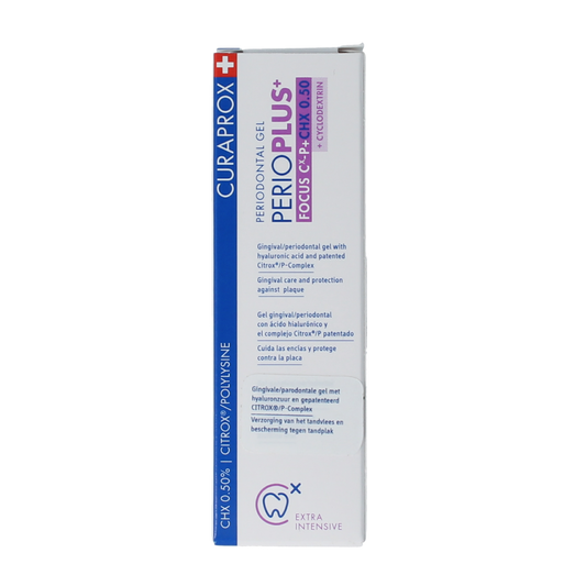 Curaprox Perio plus+ focus gel CHX 0.50 10.00 Milliliter