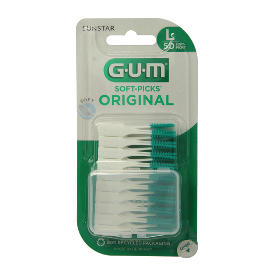 GUM Soft picks large original 50.00 Stuks