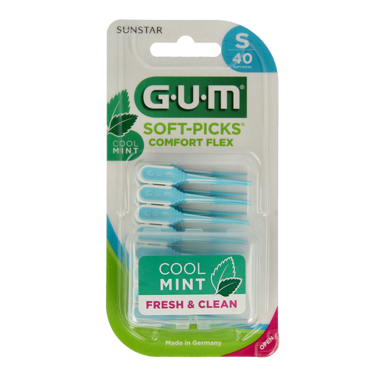 GUM Soft picks comfort flex mint small 40.00 Stuks