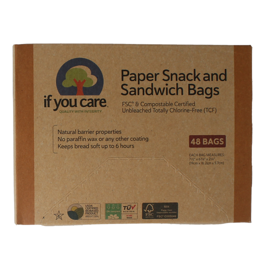 If You Care Snack en boterhamzakjes 48.00 Stuks