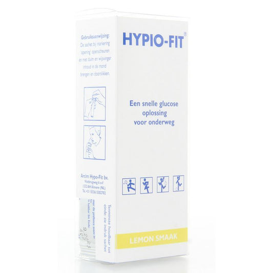 Hypio-Fit Direct energy lemon 18 gram sachet 12.00 Sachets
