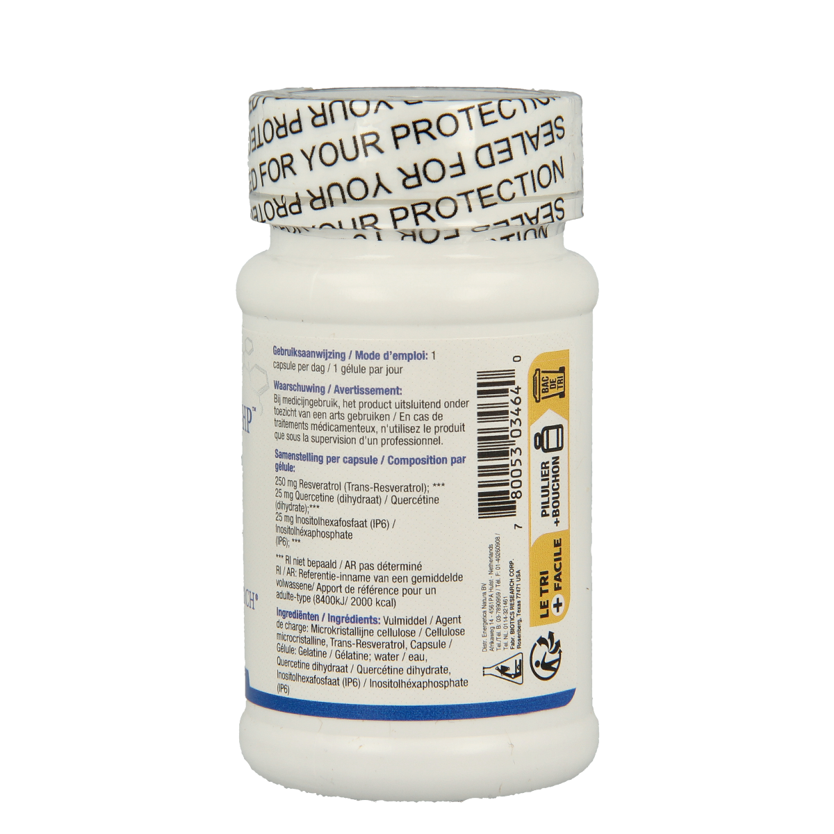 Biotics Resverasirt-HP 30.00 Capsules