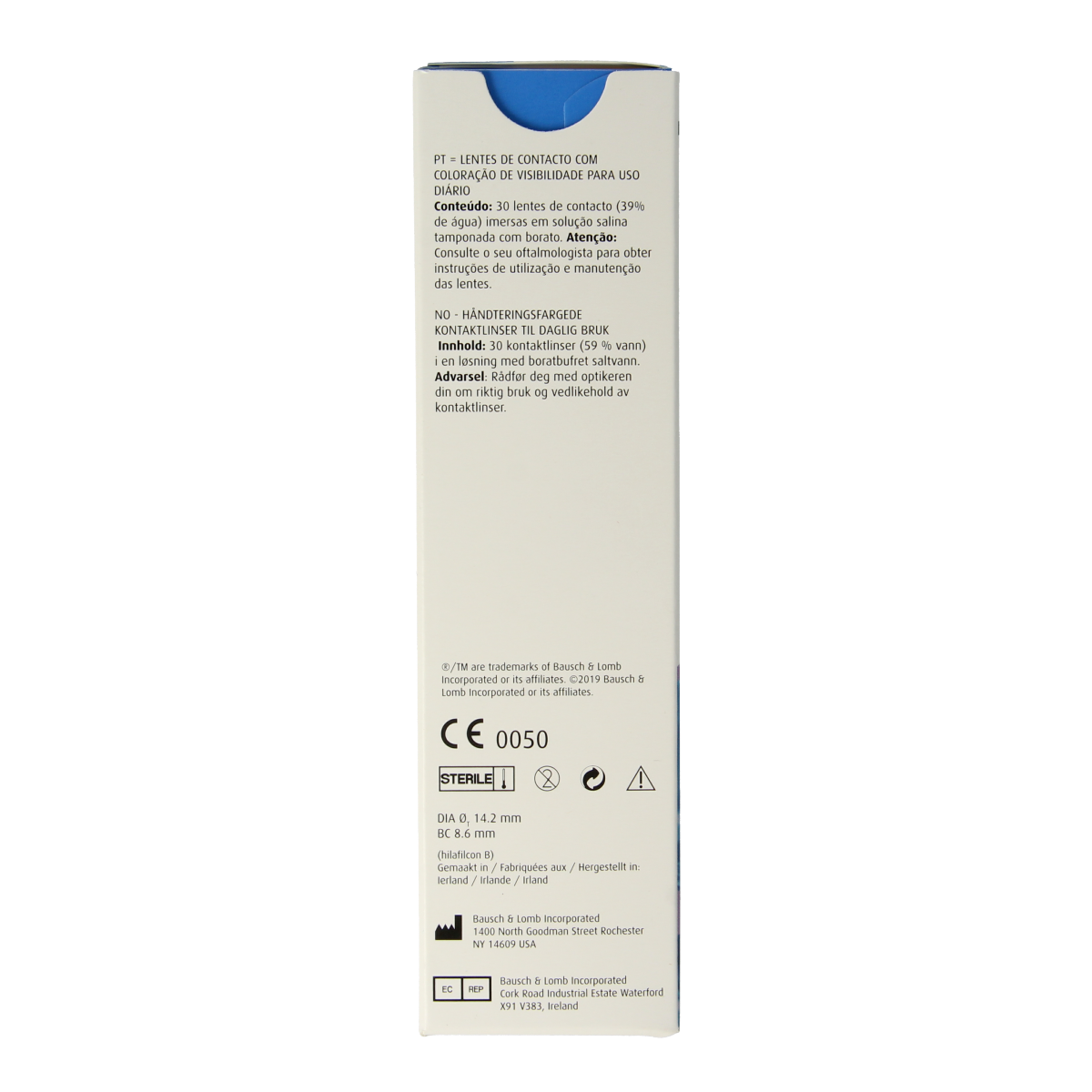 Bausch & Lomb Daglenzen -5.50 30.00 Stuks