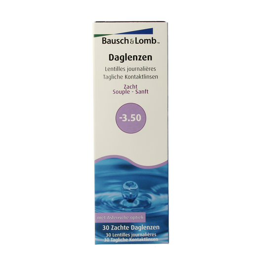Bausch & Lomb Daglenzen -3.50 30.00 Stuks