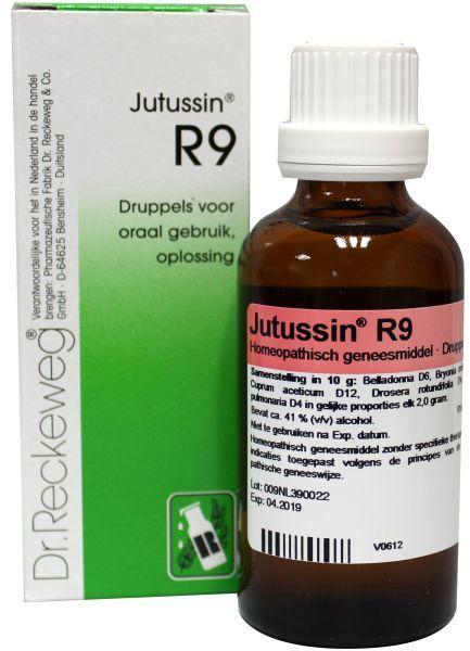 Reckeweg Jutussin druppels R9 50.00 Milliliter