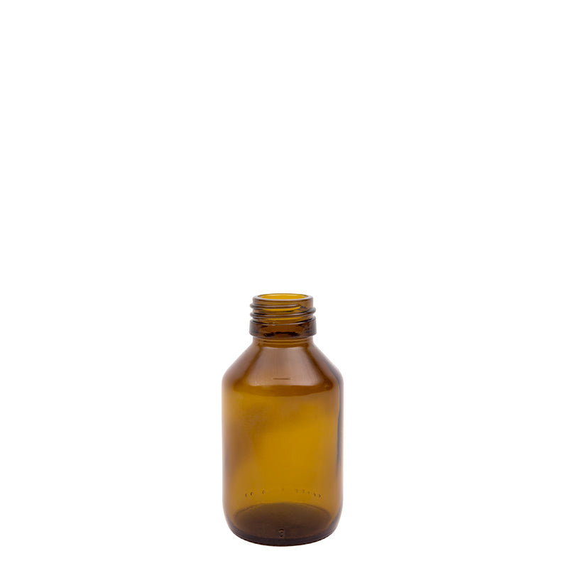 Blockland Medicijnfles bruin ongedopt 100ml 27 Stuks