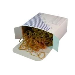 Blockland elastiekjes nr. 12, 45mm, pack of 500, packaging material with elastic bands in a box
