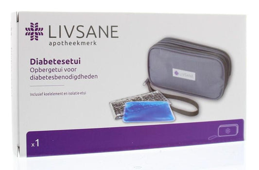 Blockland Insulmate diabetes etui met koelelement 21x11.5 x5 1.00 Set