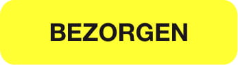 Blockland Strooketiket bezorgen 44 x 11mm 750.00 Stuks