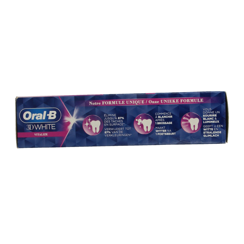 Oral B Tandpasta 3D white vitalize  75 Milliliter