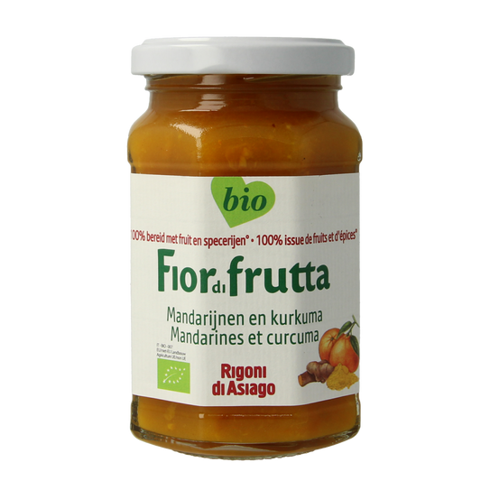 Fiordifrutta Mandarijn & kurkuma jam bio 260.00 Gram