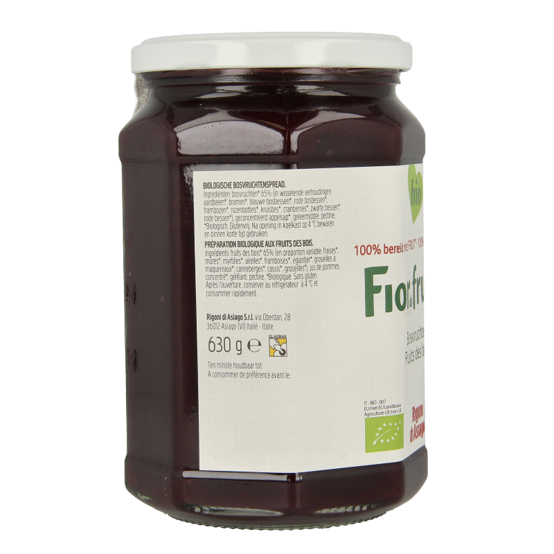 Fiordifrutta Bosvruchtenjam bio 630 Gram