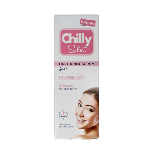 Chilly Silx Ontharingscreme gezicht 50.00 Milliliter