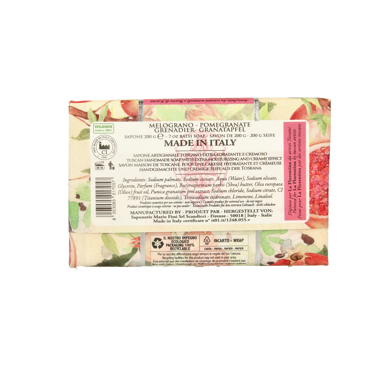 La Florentina Zeep granaatappel 200.00 Gram