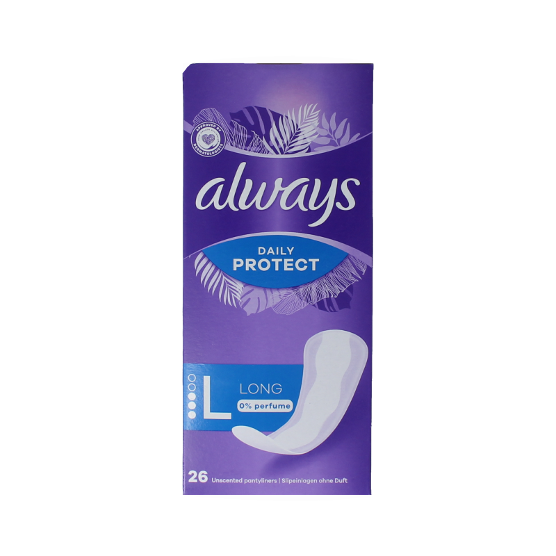 Always Inlegkruisjes daily protect long 26 Stuks