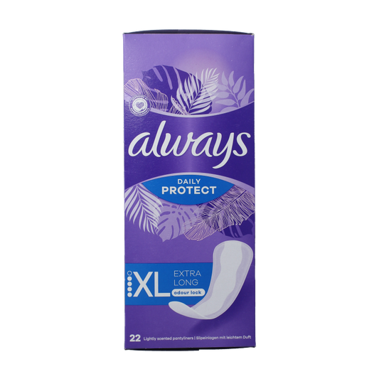 Always Inlegkruisjes daily protect extra long 22 Stuks