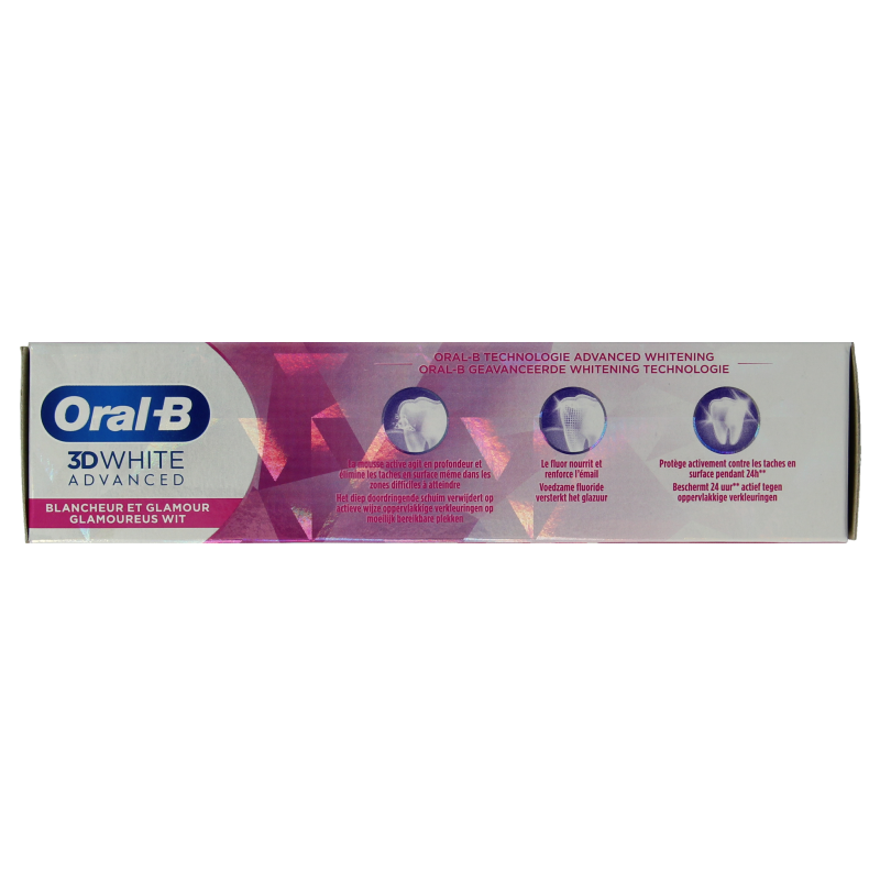 Oral B Tandpasta 3D white luxe 75 Milliliter