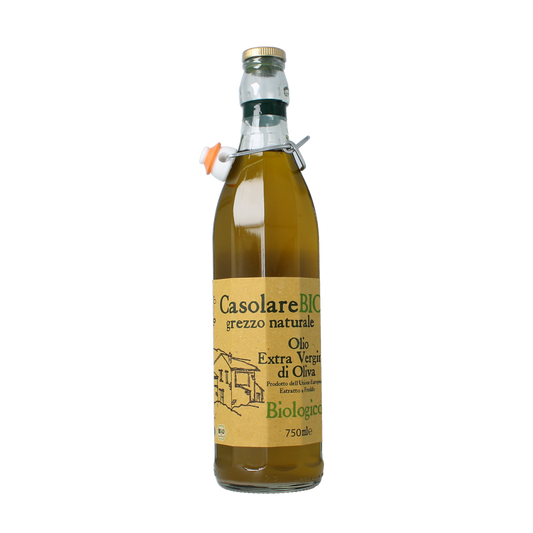CasolareBio Olijfolie extra vierge ongefilterd bio 750.00 Milliliter