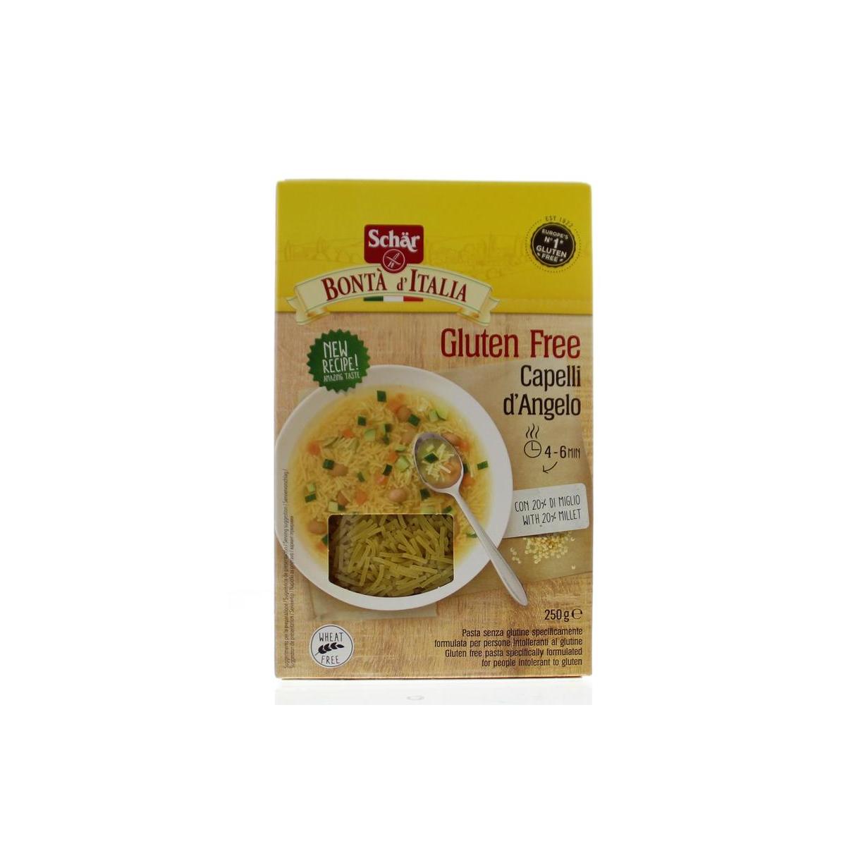 Schar Capelli d'Angelo vermicelli glutenvrij 250.00 Gram