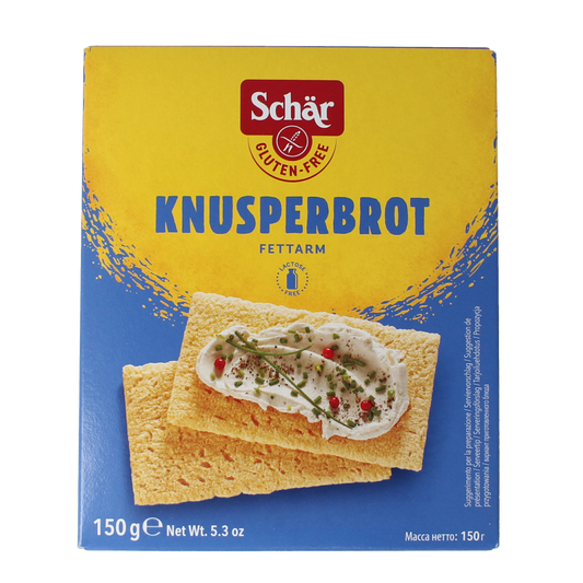 Schar Crispbread glutenvrij 150.00 Gram