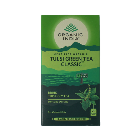 Organic India Tulsi green thee bio 25.00 Zakjes