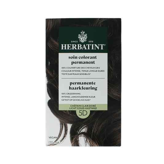 Herbatint 5D licht goudkastanje 170.00 Milliliter