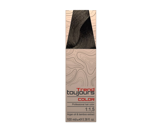 Trend Toujours Color 6.0 hair coloring gel in 100ml tube, featuring smooth application and vibrant, natural-looking hair color.