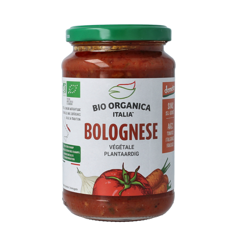 Bio Organica  Pastasaus bolognese plantaardig demeter 350 Gram
