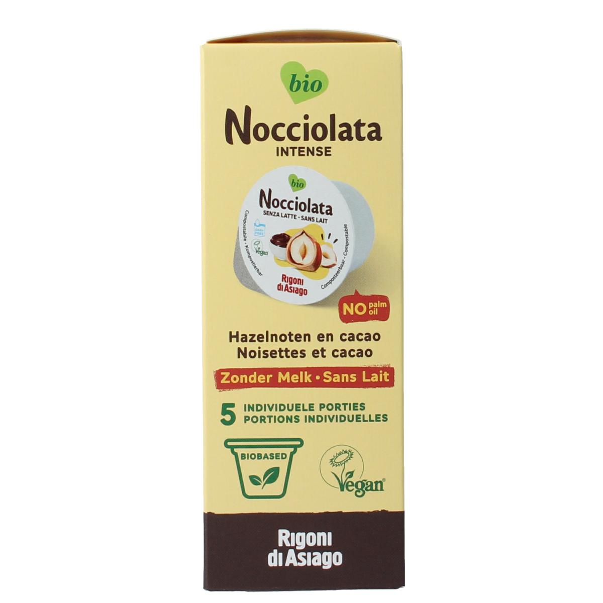 Nocciolata Op=Op Intense vegan cups bio 100.00 Gram