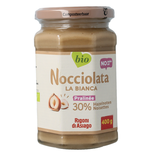 Rigoni Nicciolata bianca bio 400.00 Gram