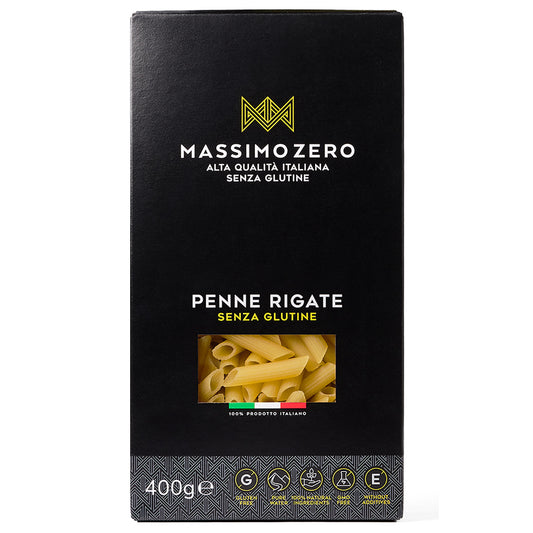 Massimo Zero Penne rigate glutenvrij 400.00 Gram