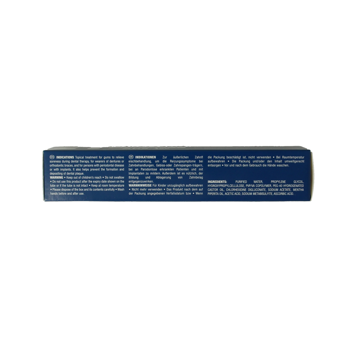 Curasept ADS Parodontaal gel 1% chloorhexidine 30.00 Milliliter