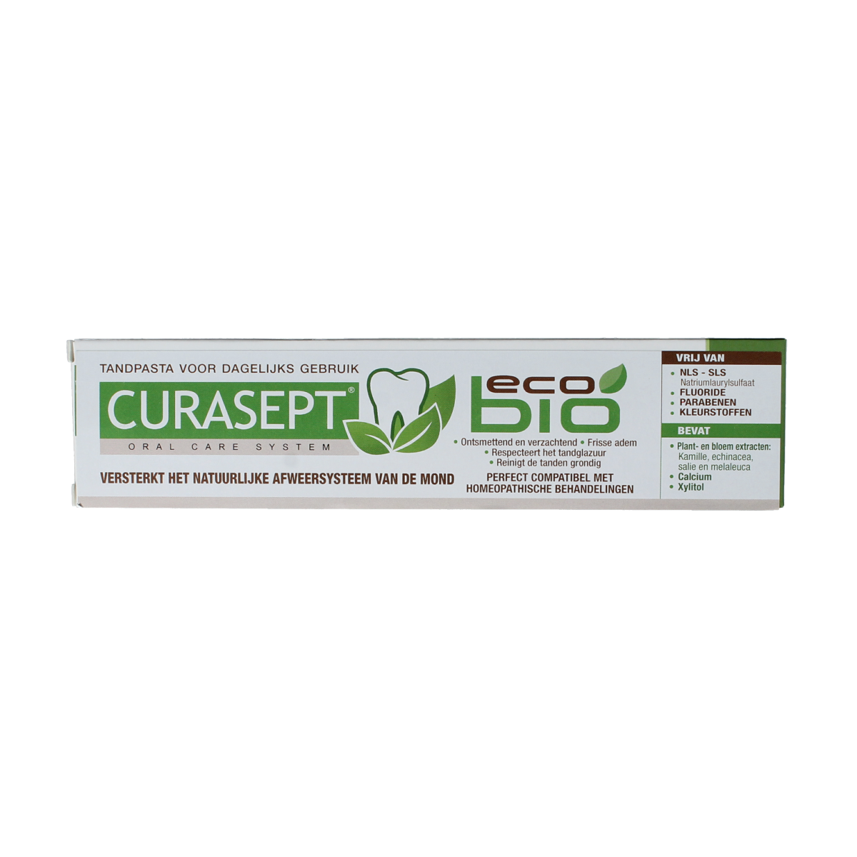 Curasept EcoBio tandpasta 75.00 Milliliter