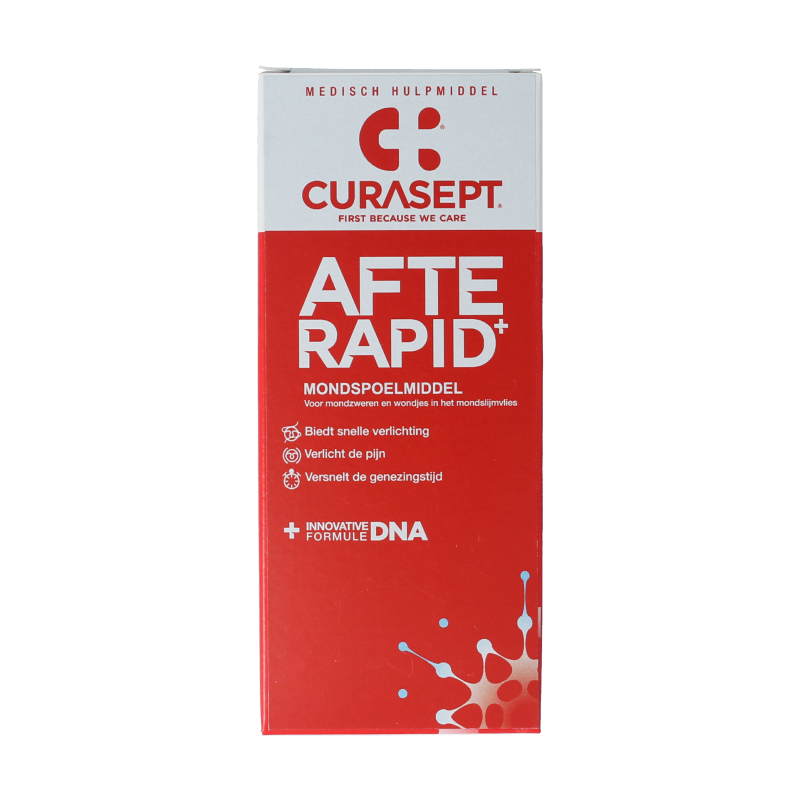 Curasept Afterapid mondwater 125 Milliliter