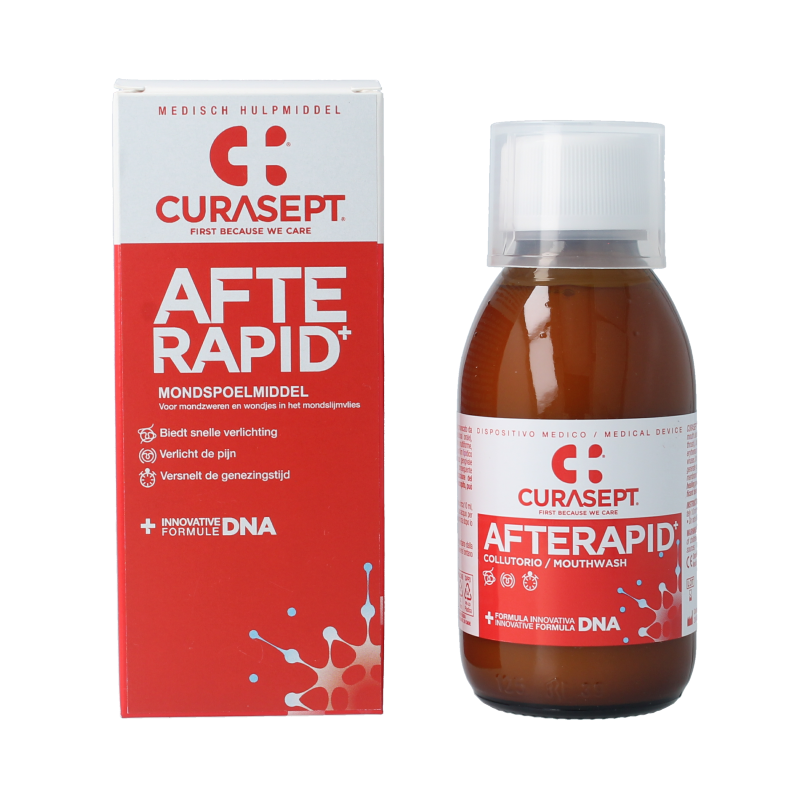 Curasept Afterapid mondwater 125 Milliliter