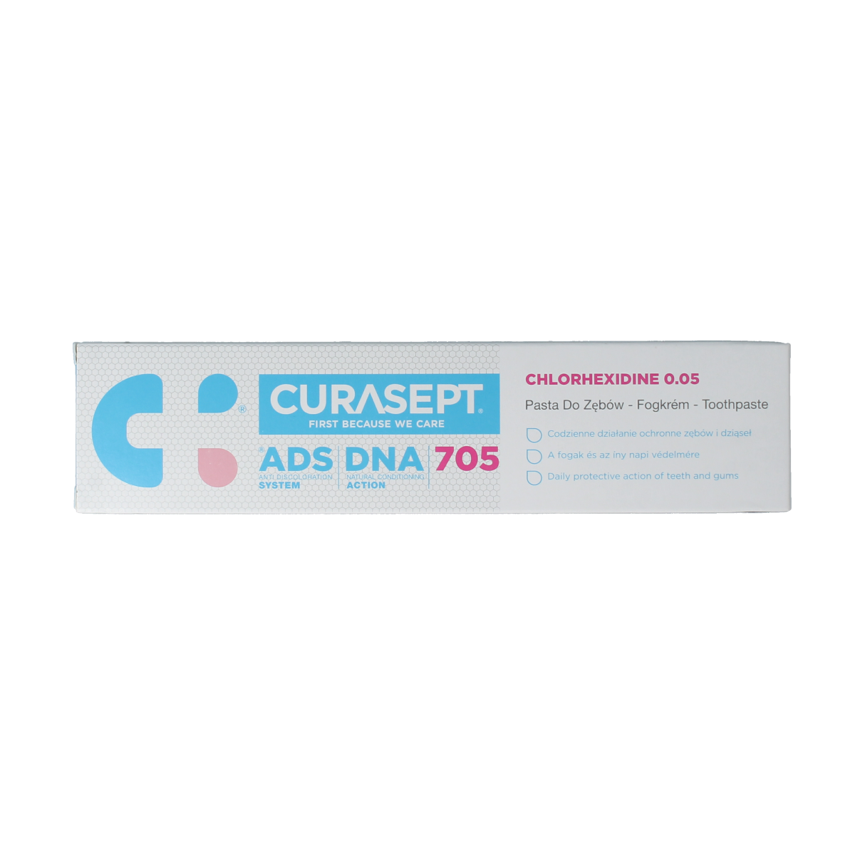 Curacept ADS DNA 705 CHX 0,05% gel-tandpasta 75.00 Milliliter