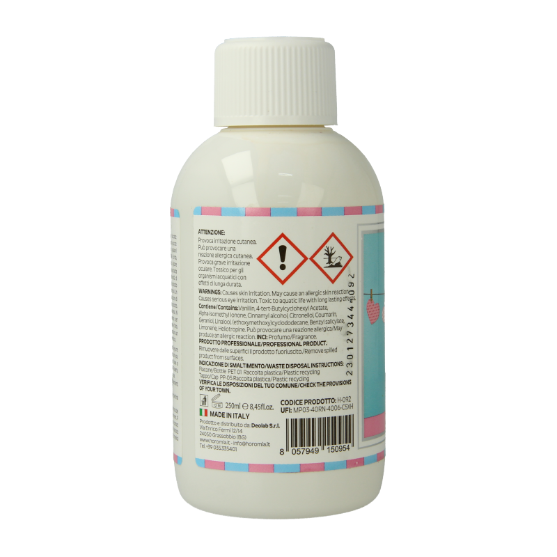 Horomia Wasparfum baby talco 250 Milliliter
