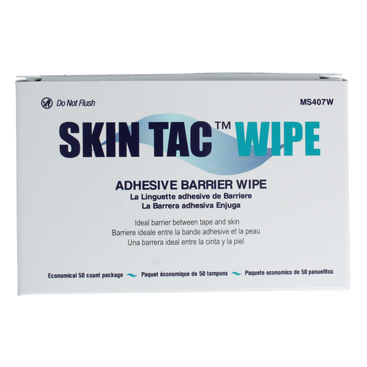 Diversen Skin Tac Wipe MS407W, 50 body cleansing wipes for skin care, displayed in the image.