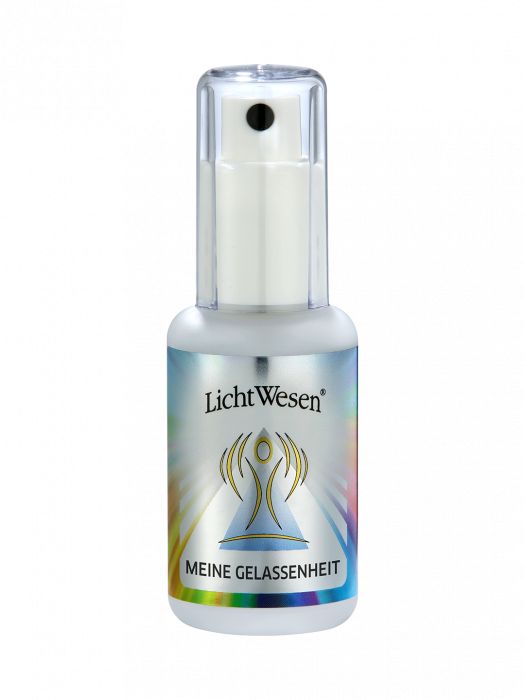 Lichtwesen Mijn Kalmte tinctuur 53ml bottle, spiritual product with label, used for calming and relaxation in spiritual practices.