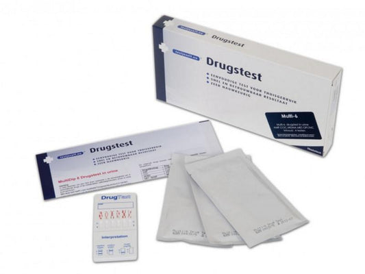 Testjezelf.nu Multidrugtest 6 urine 2.00 Stuks