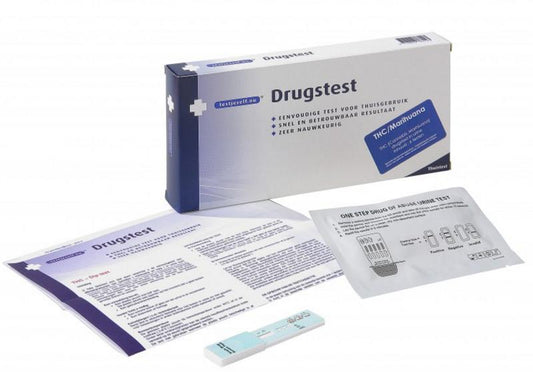 Testjezelf.nu Drugstest THC (cannabis/marihuana) 6.00 Stuks