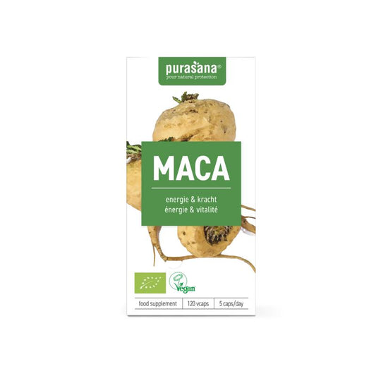 Purasana Maca vegan bio 120.00 Vegetarische capsules