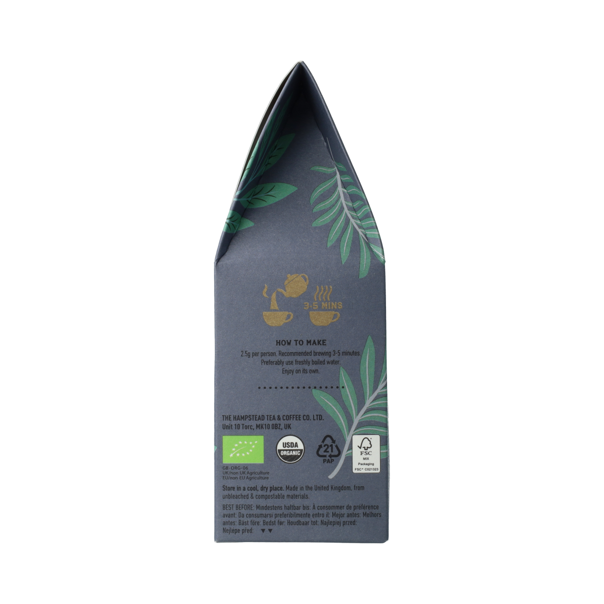 Hampstead Thee darjeeling los bio demeter 100.00 Gram