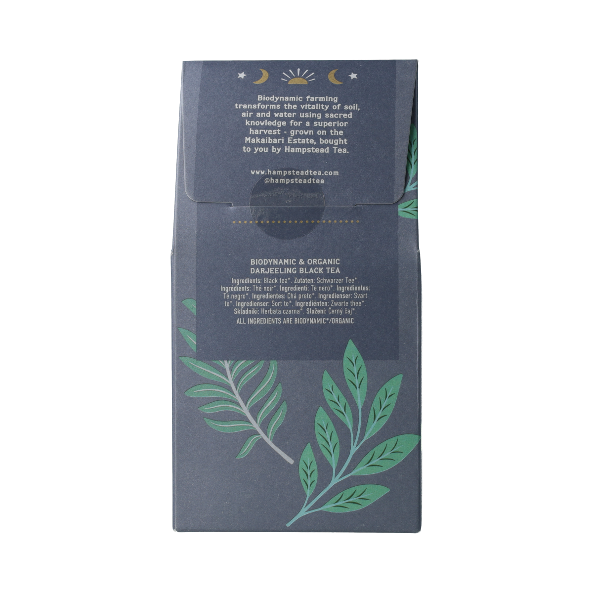 Hampstead Thee darjeeling los bio demeter 100.00 Gram