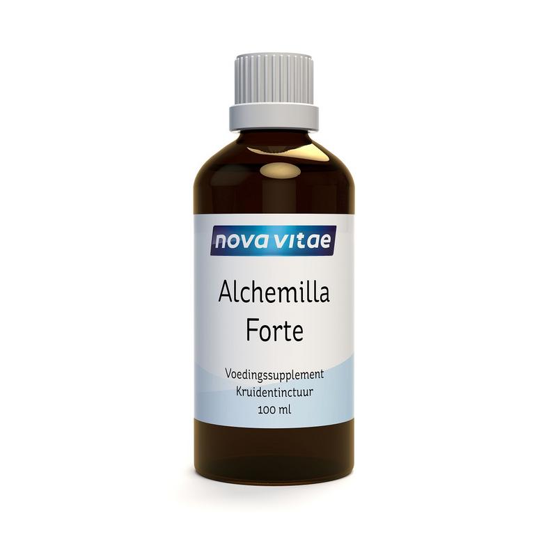 Nova Vitae Alchemilla forte (vrouwenmantel) kruidentinctuur  100.00 Milliliter